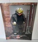 Muppets Kermit The Frog Got Milk  Magazine 1999 Ad 8 5x11 Sesame Street 