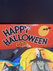 Lot Of 9 Double Sided Vintage Halloween Die Cuts