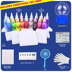 Magic Water Elf Toy Kit  Aqua Gel Water Pets  18 Gels   16 Molds  Diy Squishy   