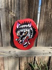 American Traditional Wolf Handmade Sign Garage Art Tattoo Flash Shop Sign