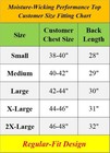 5-pack Men s Moisture Wicking Long Sleeve Peformance Athletic Tee T-shirt S-2xl