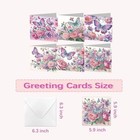  6 Packs Diamond Painting Greeting Cards Kits For Adults  Diamond Art Butterfly