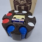 Vintage Arrco Revolving Poker Chip Rack Carousel Multi Color Chips Cards