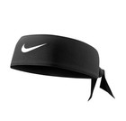 Nike Dri-fit 3 0 Head Tie - Black With Logo 3 Inch Sweatband Headband Two New 