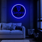Guinness Neon Sign  Beer Bar Light  Home Bar Neon Sign 0 39 d X 11 81 w X 11 81 