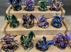 Dragon Miniature Colored Figurines   Resin 2  X 2   sold Separately 