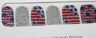 Color Street Red White Blue Patriotic Glitz And Glory Nail Polish-br1