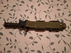 U s  Army M-9 Phrobis Iii Combat Bayonet With Scabbard Used