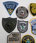 Vintage Obsolete Assorted 10 Police   Sheriff    Corrections   Justice Patch Lot