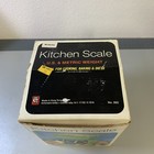Kitchen King Kitchen Scale W  Original Box Us   Metric 10 Lb White Clean  1976 