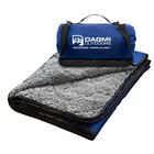 Sherpa Waterproof Outdoor Blanket  Large Sherpa Camping   Stadium Blanket Blue