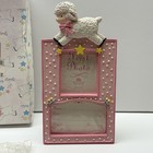 Burton   Burton Baby Girl 1st Photo Keepsake Picture Frame With Lamb Open Box