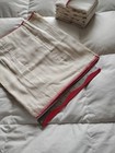 New Lot Of Five  5  100  Unbleached Cotton Cloth Diaper Prefolds Premium Size