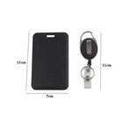 Id Card Holder Retractable Badge Reel Vertical Case Heavy Duty With Belt Clip Us
