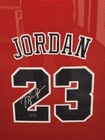 Michael Jordan Autographed  Chicago Bulls Jersey 34   x42    Framed  23 Coa