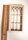 Dollhouse Miniature Window Tudor Gothic Arch Style Wood 1 12 Scale