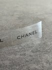 Auth Set Of 10 New Chanel Clear Stickers For Gift Wrapping Box