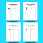 Letter Formation Handwriting Practice Book For Kids   Printable Book