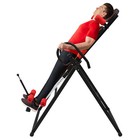 Inversion Table Teeter Machine Therapy Back Pain Relief Folding Gravity Fitness