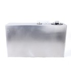 Silver Aluminum Fuel Tank 17gal 64l Universal Race Drift Fuel Cell Sender