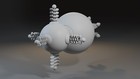 Lost In Space Derelict Spaceship 3d Printed With Jupiter 2 