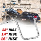 12   14   16  18   Rise 1 1 4  Ape Hanger Handlebar For Harley Softail Road King