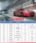Brake Kit For Jeep Wrangler Jk Front And Rear Brake Rotors Ceramic Brake Pads
