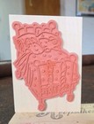 Penny Black Wood Mount Rubber Stamp  dreaming Of A White Christmas  Mouse 2011