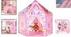 Girls Play Tent  Hexagon Castle Playhouse  Indoor outdoor  Ages 3-10