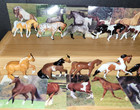 Breyer Mini Whinnies Full Set W  Strawberry Chase Plus 17 Stickers All Different