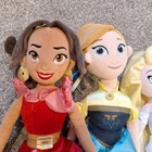 Lot Of 7 Disney Princess Plush Doll Toy Cloth Stuffed Flynn Rapunzel Aladdin 20 