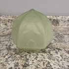 Vintage Green Uranium Glass Globe Art Deco Lamp Shade