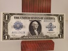 1923  1 One Dollar Silver Certificate Note Horse Blanket Large Size Banknote 