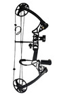 Topoint Archery M1 Compound Bow - 70 Lbs Draw  Lightweight Aluminum - Black