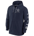 Dallas Cowboys Men s Nike Surrey Full-zip Hoodie - Navy - Sale   