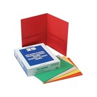 Oxford Twin Pocket Folders  Letter Size  Assorted Colors  25 Per Box