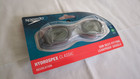 New Speedo Grey Smoke Swimming Goggles Anti Fog Uv Protection Universal Fit