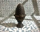 Cast Iron Pineapple Finial  Ornamental Fence Topper  Bottle Top Craft Supply