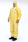 2- Dupont Tyvek Qc127s Chemical Hazmat Protective Safety Coveralls Bunny Suits