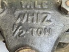 Antique Vintage Yale Whiz Cast Iron Beam Trolley Yale   Towne Mfg Industrial Usa