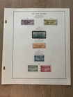 Us Airmail Stamps 13 Album Pages Please See Description