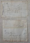 Four Antique 1891 Prescriptions - Cocaine  Opium  Ergot  - Free Shipping