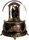 Phantom Stepping Through Mirror Water Globe San Francisco Music Box