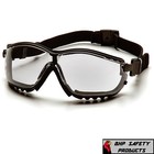 Safety Glasses   Goggle Hybrid Clear Anti-fog Lens Pyramex V2g Gb1810st  3 Pair 