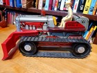 Nice Vintage 1940 s Or 50 s Marx  Tin Litho  Diesel 12 Wind Up  Farm Tractor