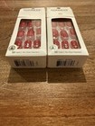 Kiss Impress No Glue Press-on Nails Manicure Short Red 83780  lot Of 2 