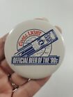 Vintage Pinback Button Pin Coors Light  official Beer Of The 90s 
