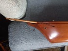 Vintage Wooden Half Hull Ship 25  Long Clipper  canadienne  Signed By Artist