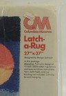 Vtg Columbia Minerva Latch-a-rug Pattern 27 x37  Margot Johnson Migration 3559