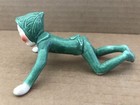 Vintage Pixie Elf Ceramic Pottery Figurine Crawling